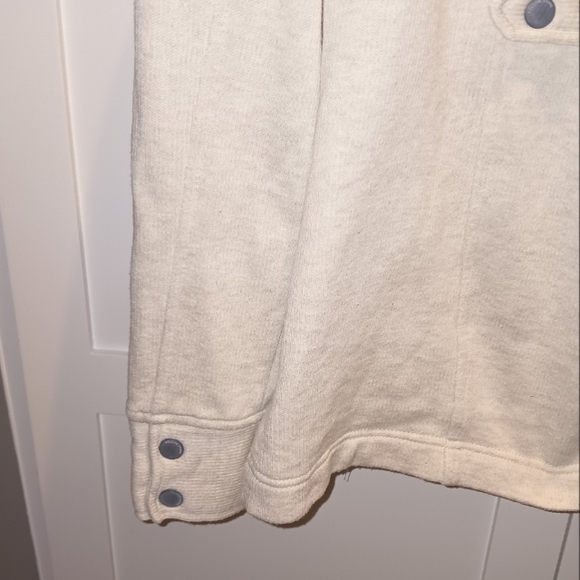 Volcom Cream Military Style Shacket - Picture 6 of 11